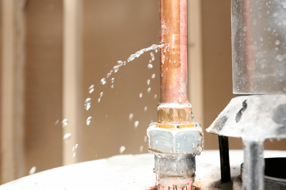 Hidden water leak detection